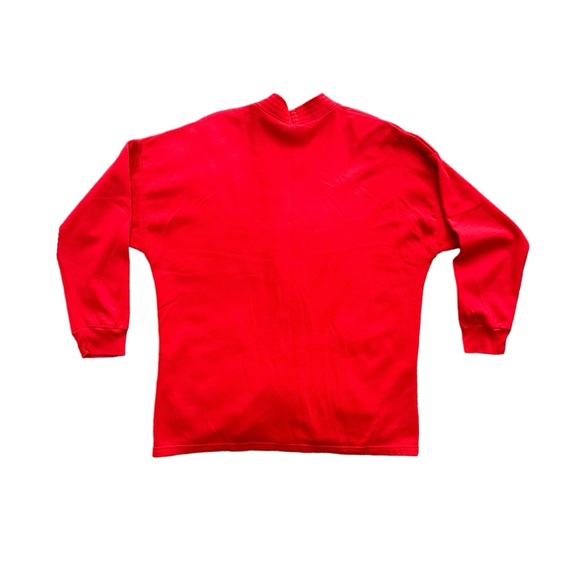 Vintage Linda Lori New York Womens Red Cat Cardigan Sweater One Size VTG Retro - Picture 2 of 11